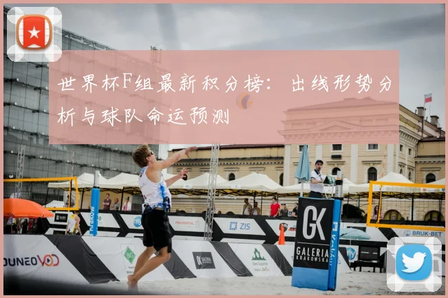 世界杯F组最新积分榜：出线形势分析与球队命运预测